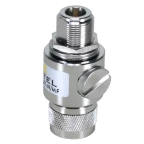Citel Outdoor RF Protector, Dc-6.9 Ghz, Dc Pass, 90W, Imax 20Ka, Male-Female N Connector P8AX25-6G-N/MF - main